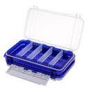 Plastic Double Sided Tackle Organizer Trout Lure Bobber Hooks Box Container