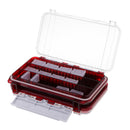 2 Sided Tackle Box Fly Box Nymphs Flies Hooks Rings Case Fishing Accessories Box