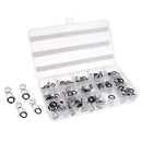 Useful 80Pcs Sea Pole Casting Fishing Rod Guides, Line Rings Eyes, Repair Kit, 15 Size