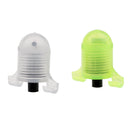 2pcs Plastic Fishing Strike Alert Led Fish Bite Alarm Bite Alert White/Green Reel Care Accessories
