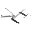 Pack of 1 Fishing Rod Stand Bracket Rack 360 Degree Adjustable Clamp with Light Holder Fishing Accessory