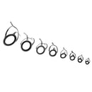 8pcs Fishing Rod Eye Ring Double Leg Guides Line Rings for Spinning/Carp Rod