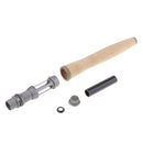 Traveler Fly Fishing Rod Components 7-Pieces 46T Carbon Pole 9ft Fly Rod