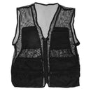 Mesh Breathable Multi-Pocket Vest Outdoor Travelers Fly Fishing Photography Jacket
