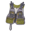 Fly Fishing Vest Mesh Pack for Fishing Gear and Equipment, Adjustable Size for Men and Women