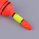 4pcs Assorted Sizes Glow Stick Fishing Floats Bobber Sea Rock Fishing Buoy with Stepped Float Tail