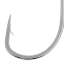 10Pcs Extra Sharp Stainless Steel Fishing Hooks Wide Gape Baits Holder Hooks