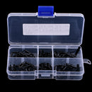 30Pcs/box Fishing Rod Guides Replacement Tip Ring Ceramic Guide Eye 2.2mm/2.4mm/ 2.8mm/3mm/3.5mm/4mm