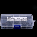 30Pcs/box Fishing Rod Guides Replacement Tip Ring Ceramic Guide Eye 2.2mm/2.4mm/ 2.8mm/3mm/3.5mm/4mm