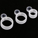 22pcs Silicone Fishing Rod Guide Line Ring Tips Eye Rings Repair Kit 22 Sizes