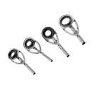 29pcs Fishing Rod Pole Guides Tip Eye Ring for Building Diameter 1.0-12mm