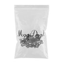 29pcs Fishing Rod Pole Guides Tip Eye Ring for Building Diameter 1.0-12mm