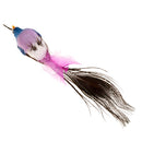 Creative Gifts Artificial Peacock Feather Foam Birds Statue Display Home Garden Ornaments