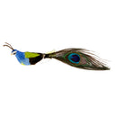 Creative Gifts Artificial Peacock Feather Foam Birds Statue Display Home Garden Ornaments