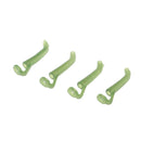 30pcs 0.79'' Rubber Line Aligners Pop Up Hook Aligners Sleeve Carp Fishing Hair Rigs Tackle