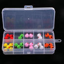 36pcs Glo Bug Egg Fly Salmon Trout Fly Fishing Flies, Mixed Colors