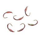 6pcs Buzzer Nymph Flies Trout Fishing Lure Bait Vivid Fly Fishing Flies Set