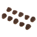 10x Artificial Tiger Nuts Carp Fishing Pop Up Baits 0.8g Floating Soft Lures for Carp / Trout / Bream