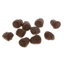 10x Artificial Tiger Nuts Carp Fishing Pop Up Baits 0.8g Floating Soft Lures for Carp / Trout / Bream