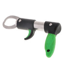 Fishing Lip Gripper Grabber Clip Tackle Catfish Fish Grip Controller Holder w/ Skid-proof Rubber Handle