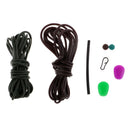 151pcs/box Fishing Accessories Hooks Snaps Safety Lead Clip/Rig Tube/Baiting Needle Carp Fishing Tackle Box