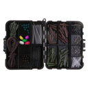 147pcs/set Fishing Accessories Set Carp Catfish Freshwater Saltwater Fishing Tackle Box - Hooks, Beads, Boilies Stopper, Rig Tube
