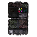 147pcs/set Fishing Accessories Set Carp Catfish Freshwater Saltwater Fishing Tackle Box - Hooks, Beads, Boilies Stopper, Rig Tube