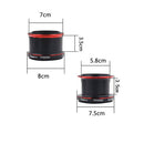Metal Spool Spinning Fishing Reel 12 + 1 Ball Bearings 4.6:1 and Spare Spool