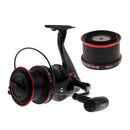 Metal Spool Spinning Fishing Reel 12 + 1 Ball Bearings 4.6:1 and Spare Spool
