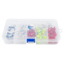 50pcs Super Sharp Lead Head Fishing Hooks for Soft Lures Earthworm Lobster