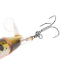 Plopper Whopper 10cm 13.2g Topwater Lure for Carp Sea Bass Fishing Lures Artificial Hard Baits Soft Rotating Flexible Tail Fishing Tackle Bait
