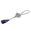 1PC Lightweight Stainless Steel Fly Fishing Line Clipper Nipper Cutter w/ Retractor Tackle 4.3cm/1.7in