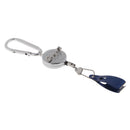 1PC Lightweight Stainless Steel Fly Fishing Line Clipper Nipper Cutter w/ Retractor Tackle 4.3cm/1.7in