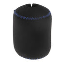 Durable SBR Fishing Wheel Reel Bag Protective Cover Case Protector Black