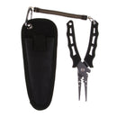 Fishing Pliers Aluminum Alloy Mix Titanium Coating Hook Removers Line Cutter