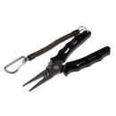 Fishing Pliers Aluminum Alloy Mix Titanium Coating Hook Removers Line Cutter