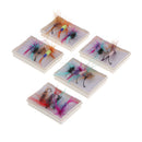 20pcs Sturdy Hand-tied Sinking Insect Nymph Wet Flies with Barbed Single Hook 3 Sizes