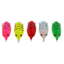 5pcs Soft Frog Fishing Lure Topwater Simulation Fishing Bait Crankbait