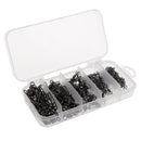 150pcs Stainless Steel Rolling Swivel with Coast Lock Snaps Fishing Lure Hook Line Connectors 1# 2# 4# 6# 8