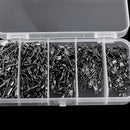 290Pcs High Strength Rolling Swivel with Safety Snaps Fishing Line Hook Connectors 2# 4# 6# 8# 10