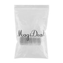 290Pcs High Strength Rolling Swivel with Safety Snaps Fishing Line Hook Connectors 2# 4# 6# 8# 10