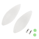 2pcs Bombarda Fishing Floats, Long Casting Auxiliary Device Terminal Tackle