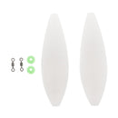 2pcs Bombarda Fishing Floats, Long Casting Auxiliary Device Terminal Tackle