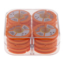 8pcs Round Reels Bobbins Spools Hook Line Rig Trace Storage Fishing Tackle