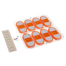 8pcs Ellipse Shape Fishing Main Line Bobbins Spools, Hook Line Rig Trace Storage