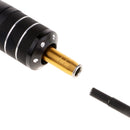 Detachable Ice Fishing Rod 2 Sections Micro Spinning Rod Green Winter Travel Pole for Fishing on Boat Dams or Ice