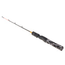 Detachable Ice Fishing Rod 2 Sections Micro Spinning Rod Winter Travel Pole for Fishing on Boat Dams or Ice