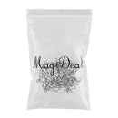 50pcs Extra Strong Stainless Steel Fishing Snaps Line Hook Lures Connectors