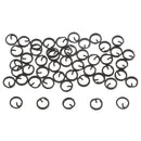 50pcs Stainless Steel Double Split Ring Double Rings Fishing Covert Q Rings Diameter 6mm