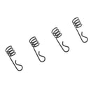 25pcs Fishing Weighted Spring Lock Fishing Hook Fishing Tackle Accessories